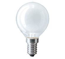 Лампа накаливания декоративная ДШ 60вт P45 230в E14 (шар) | код. 871150006699250 | PHILIPS